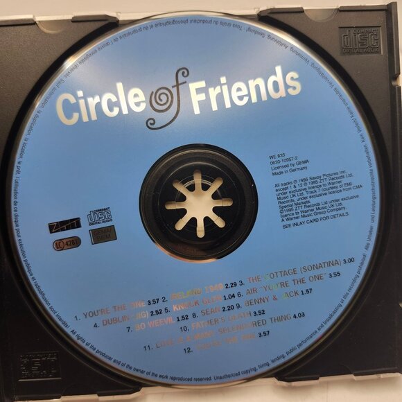 Circle Of Friendsa Soundtrack CD 1995 ZTT Records Germany Import Shane McGowan - Picture 2 of 6